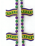 HS0643N - 4W Mardi Gras Flag