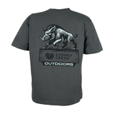Stoney Creek Pig Tee Grey Product Image Thumb 32582
