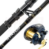Shimano Status Bluewater 5'6"- 2pc PE:5-8 Bent Butt DDM + Shimano Beastmaster 9000A with PE:8 - 1000m Product Image Thumb 1