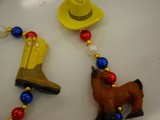 HS1431 - 4W Cowboy Hat Brown Boots & Horse