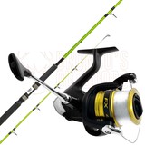 Shimano Kidstix 5'5" 4-6kg Green + Shimano FX4000 Product Image Thumb 1