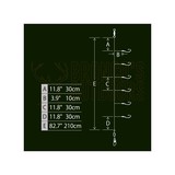 Hayabusa UV Twist Skin Sabiki EX133 Flasher & Sabiki Rig Product Image Thumb 32125