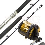 Shimano Status Bluewater Game 5'6" 37kg Straight Butt Roller Tip + Shimano TLD50LRS Product Image Thumb 1