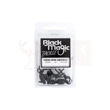Black Magic Twin Spin Ball Bearing Swivels Economy Pack Product Image Thumb 30313