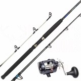 Shimano Tekota 600A-HG + Shimano Aquatip 6' 10kg OH Product Image Thumb 1
