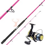 Shimano Kidstix 6' 8-12kg Pink + Shimano Hyperloop 6000FB Product Image Thumb 1
