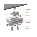 Vanguard Precision 2QS-C Carbon Bipod 10.5-14.5" Product Image Thumb 31558