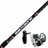 Shimano Torium 20PG-A + Shimano Backbone Jig 5'5" PE:5-8 400g Overhead Product Image Thumb 1
