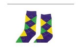 NY0869N - Mardi Gras Socks PGG 2