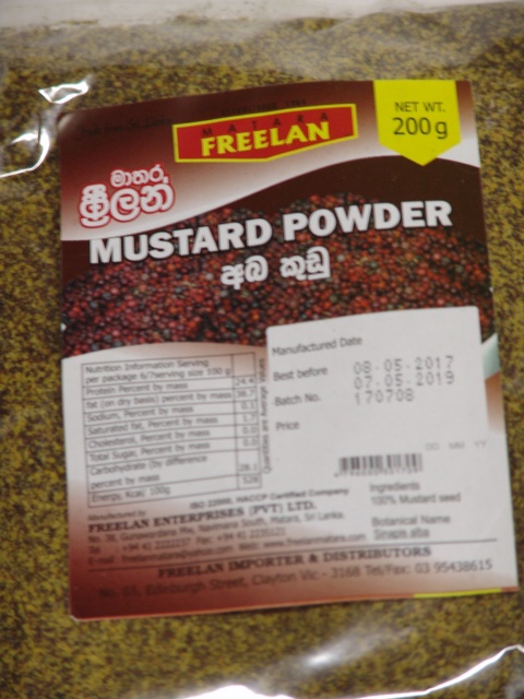 Freelan Mustard Powder 200g