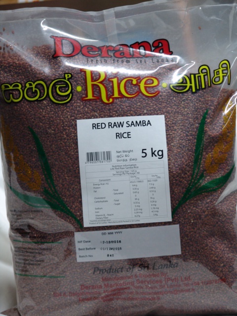 Derana Red Raw Rice 5kg