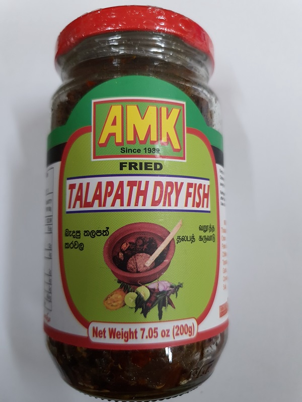 Amk Fried Thalapath Dry Fish 200g