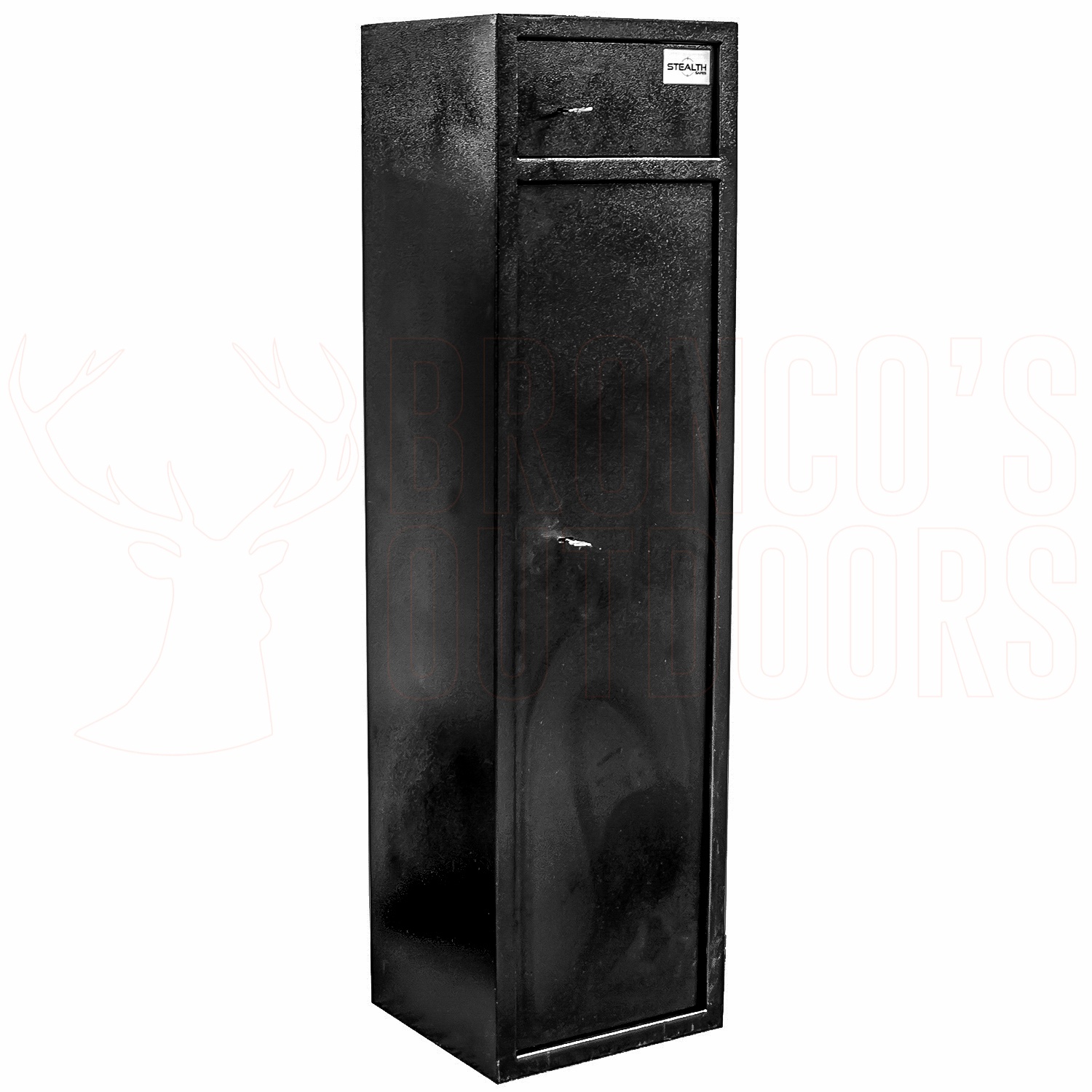 Stealth Safes 7 Gun Safe with external safe Broncos Outdoors