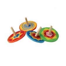Wood Spinning Top