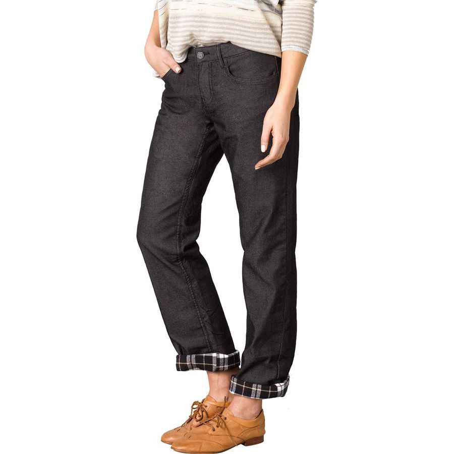 prana flannel lined jeans