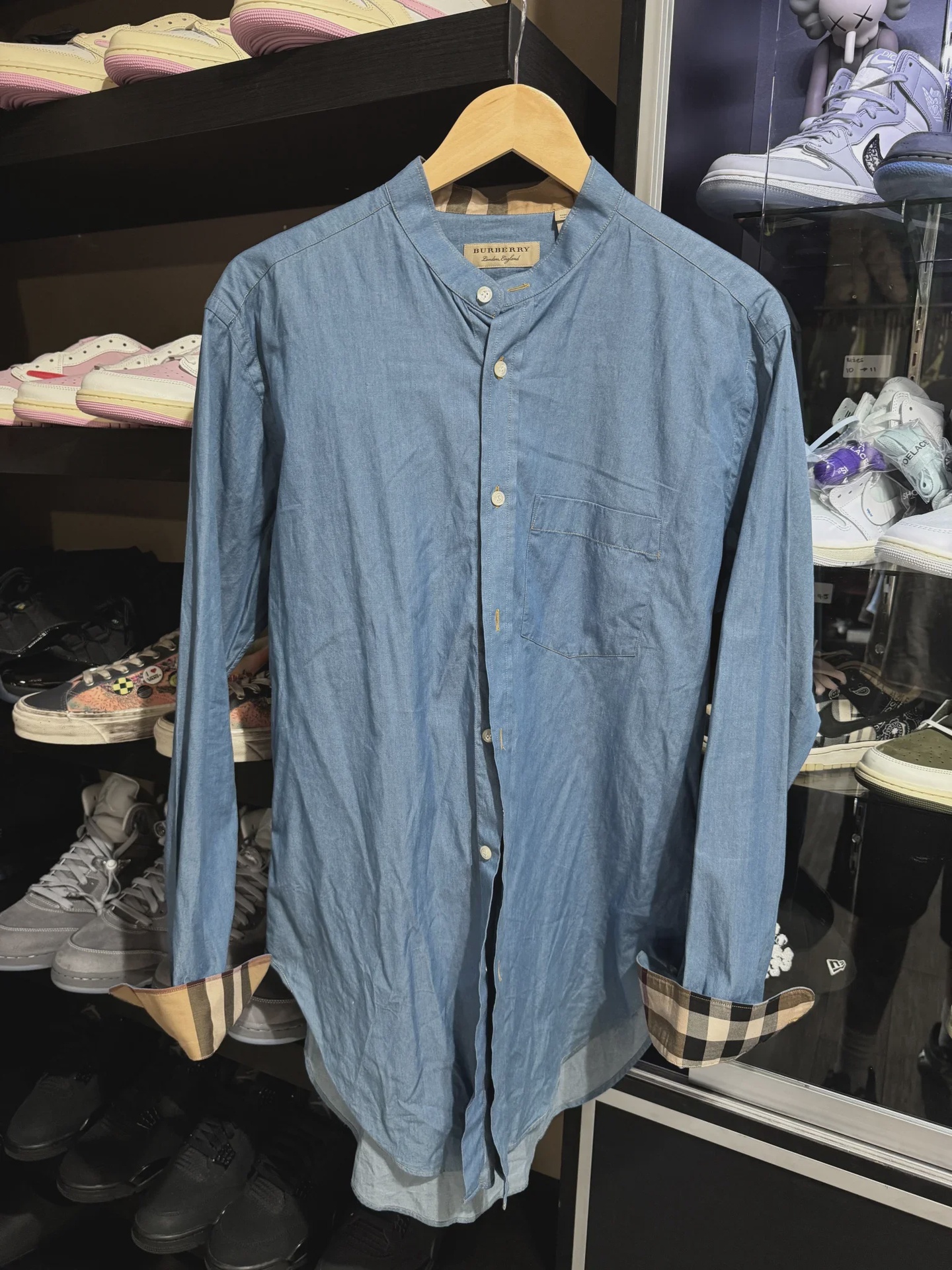 Burberry Blue Long Sleeve  • Pre-Owned [3251] - photo 1