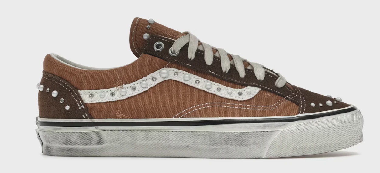 Vans LX Old Skool 36 Pearlized Pack Vintage Cocoa Brown • Brand New [7397]