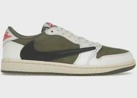 Jordan Air Jordan 1 Retro Low Original SP Travis Scott Medium Olive - Size US M 11