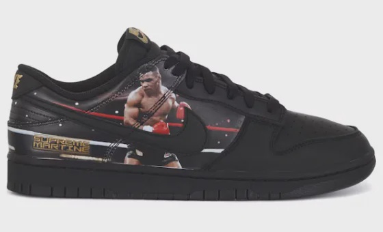 Nike Nike Dunk Low Supreme x Martine Rose Mike Tyson - Size US M 9.5
