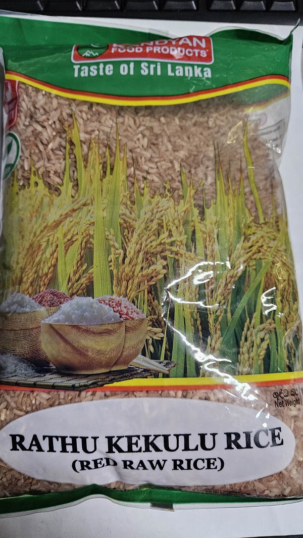 Kandiyan Rathu Kekulu Rice 1kg