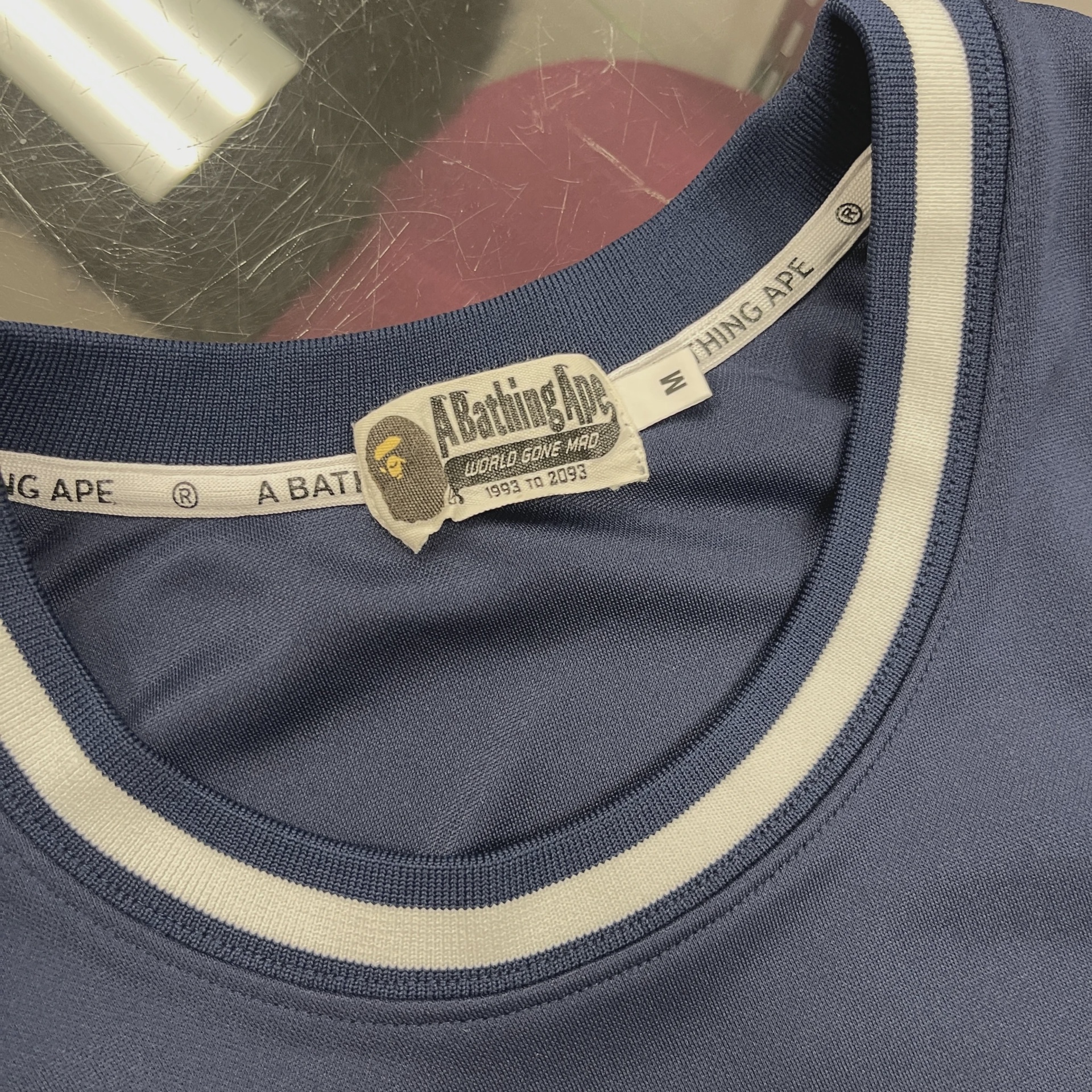 SS19 BAPE Basketball Tank Top Navy • Pre-Owned [5592] 3