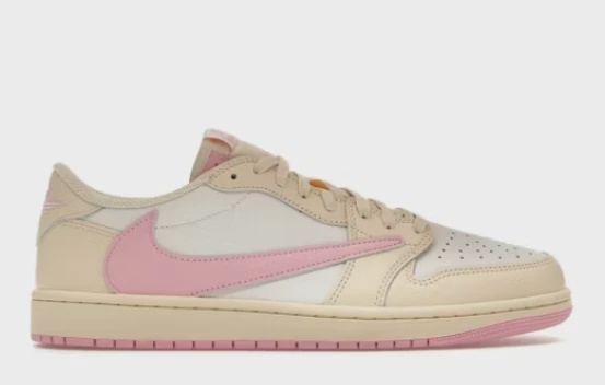 Jordan Jordan 1 Retro Low OG SP Travis Scott Shy Pink - Size US M 12