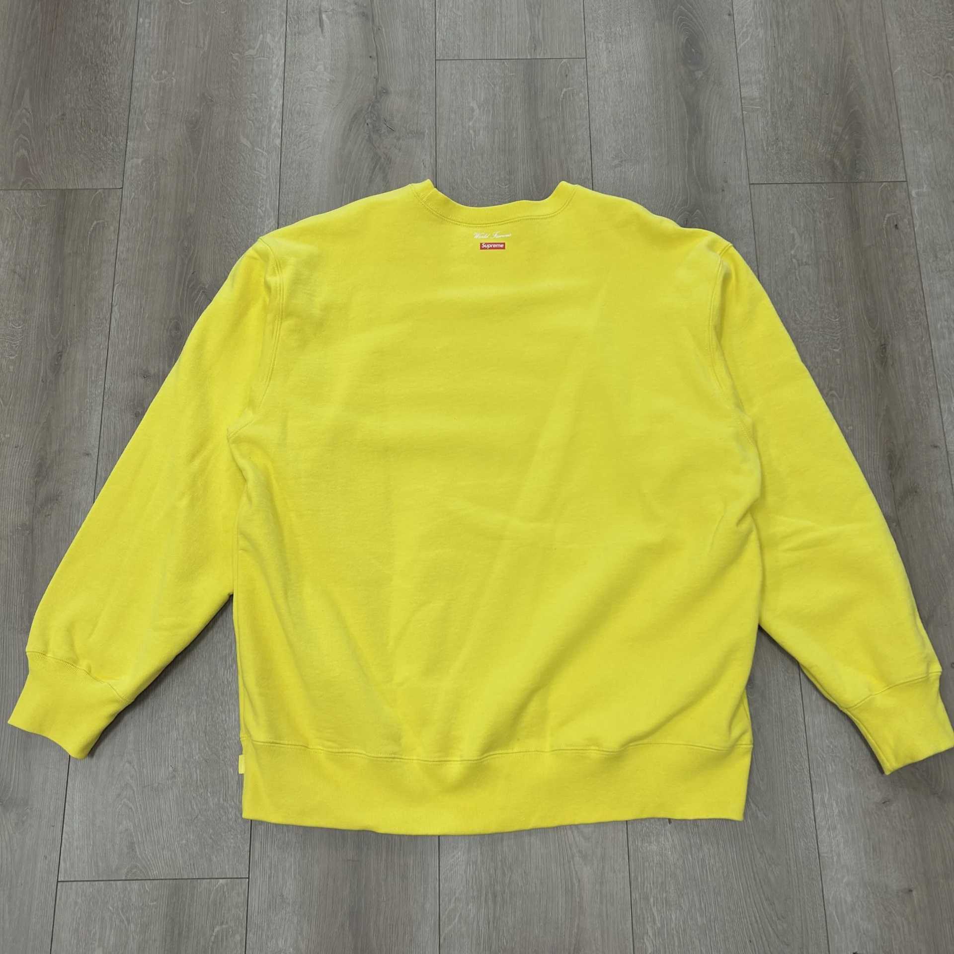 Supreme Aerial Crewneck Lemon • Pre-Owned [8867] - photo 6