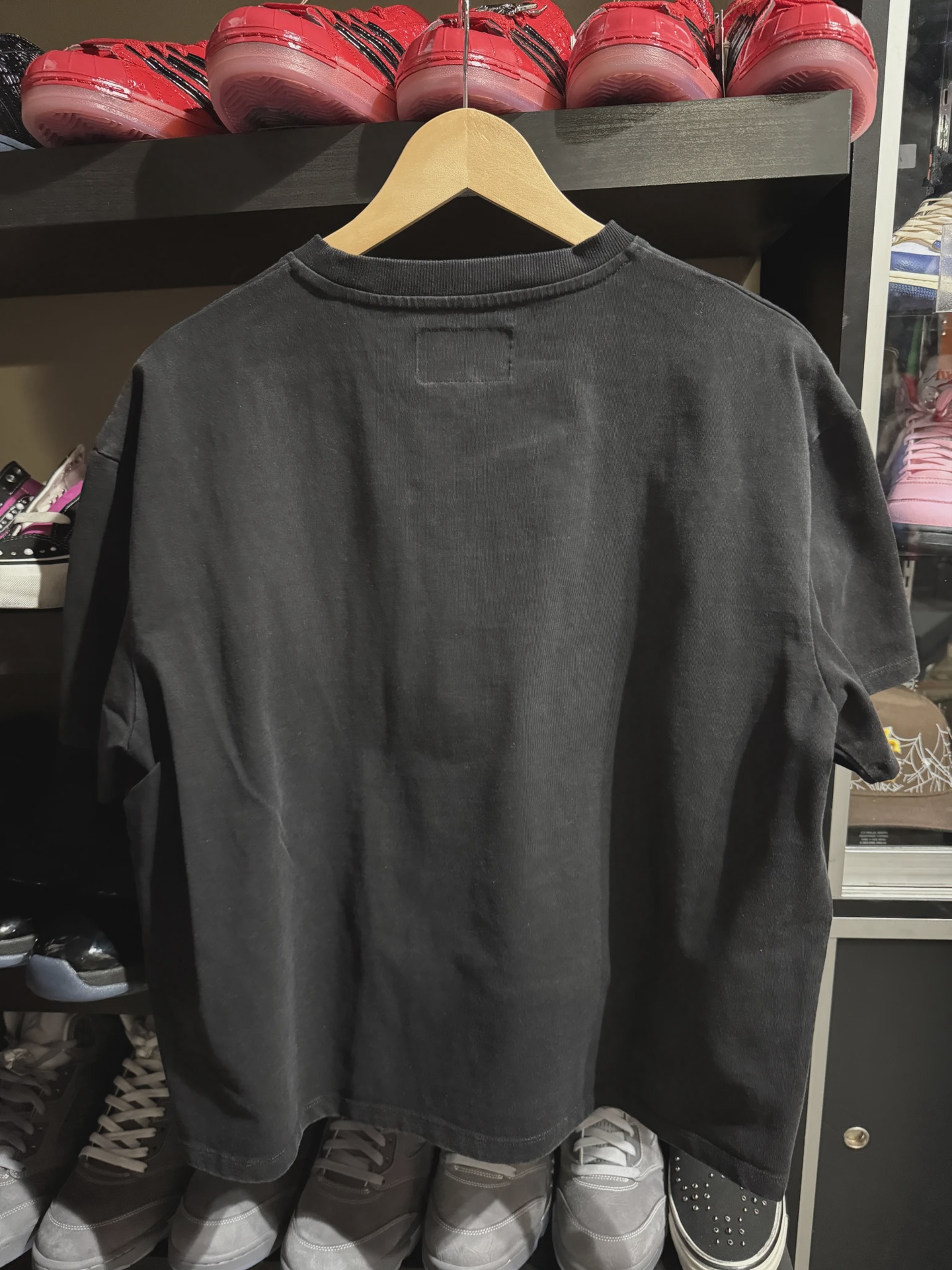Godspeed Skull Black Tee size L • Pre-Owned [7549] 2