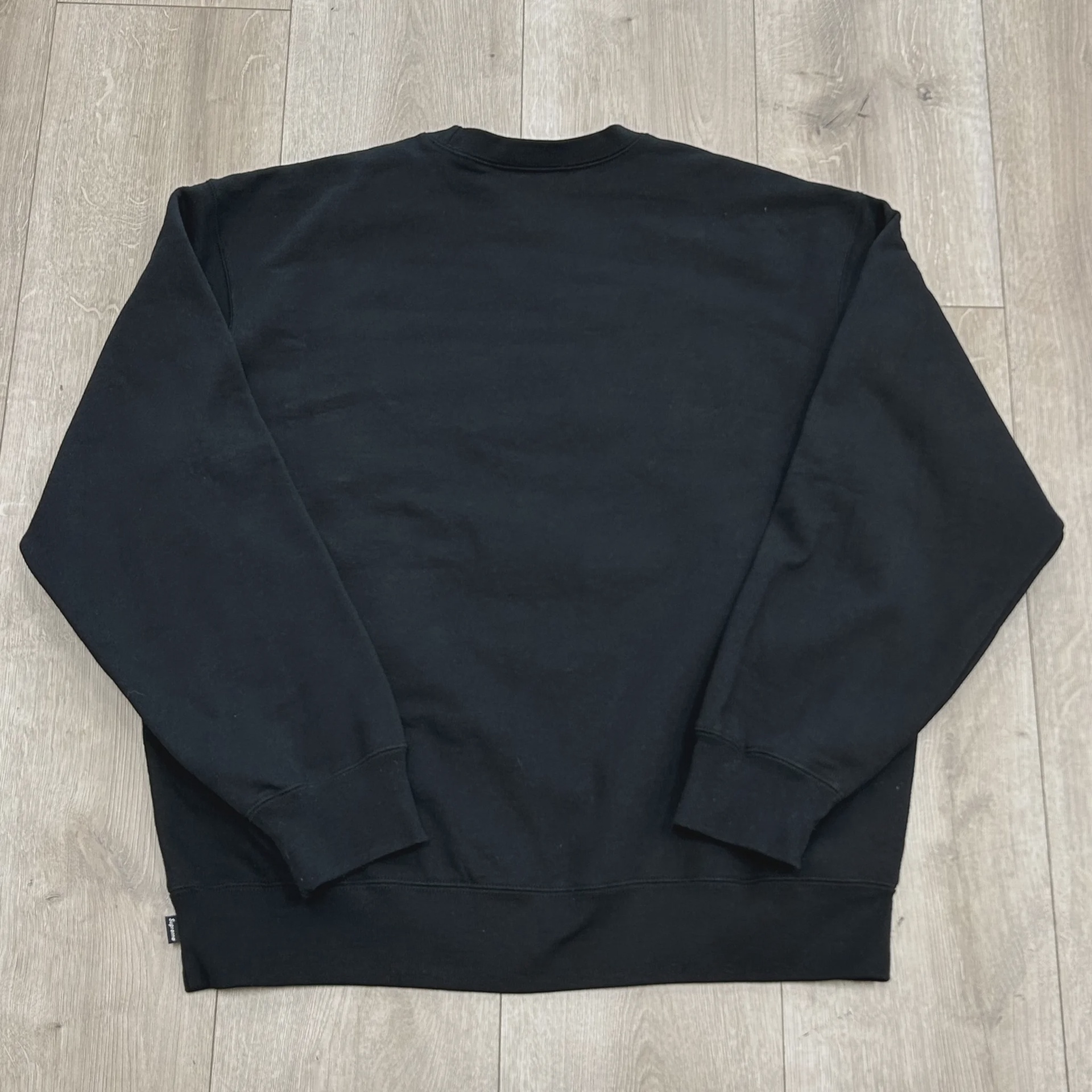 SS21 Supreme Stacked Crewneck 'Black' • Pre-Owned [0869] - photo 7