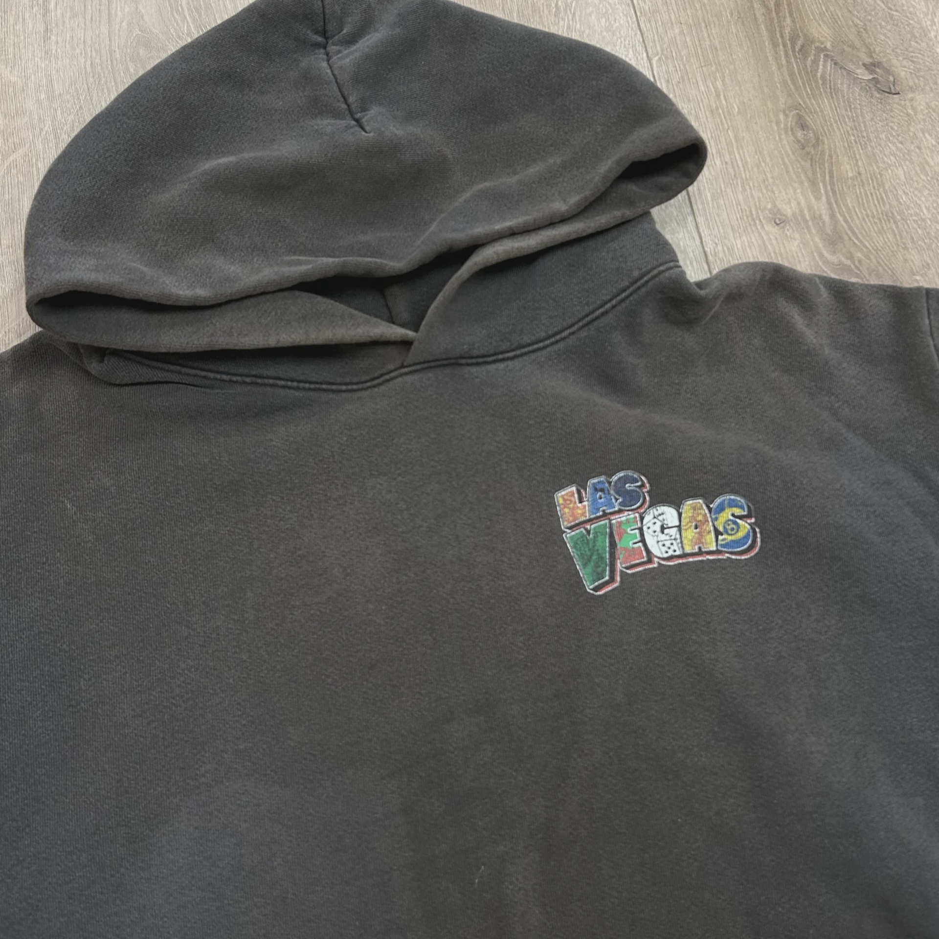 Warren Lotas "Broken Tables" Las Vegas Hooded Sweatshirt • Pre-Owned [6178]