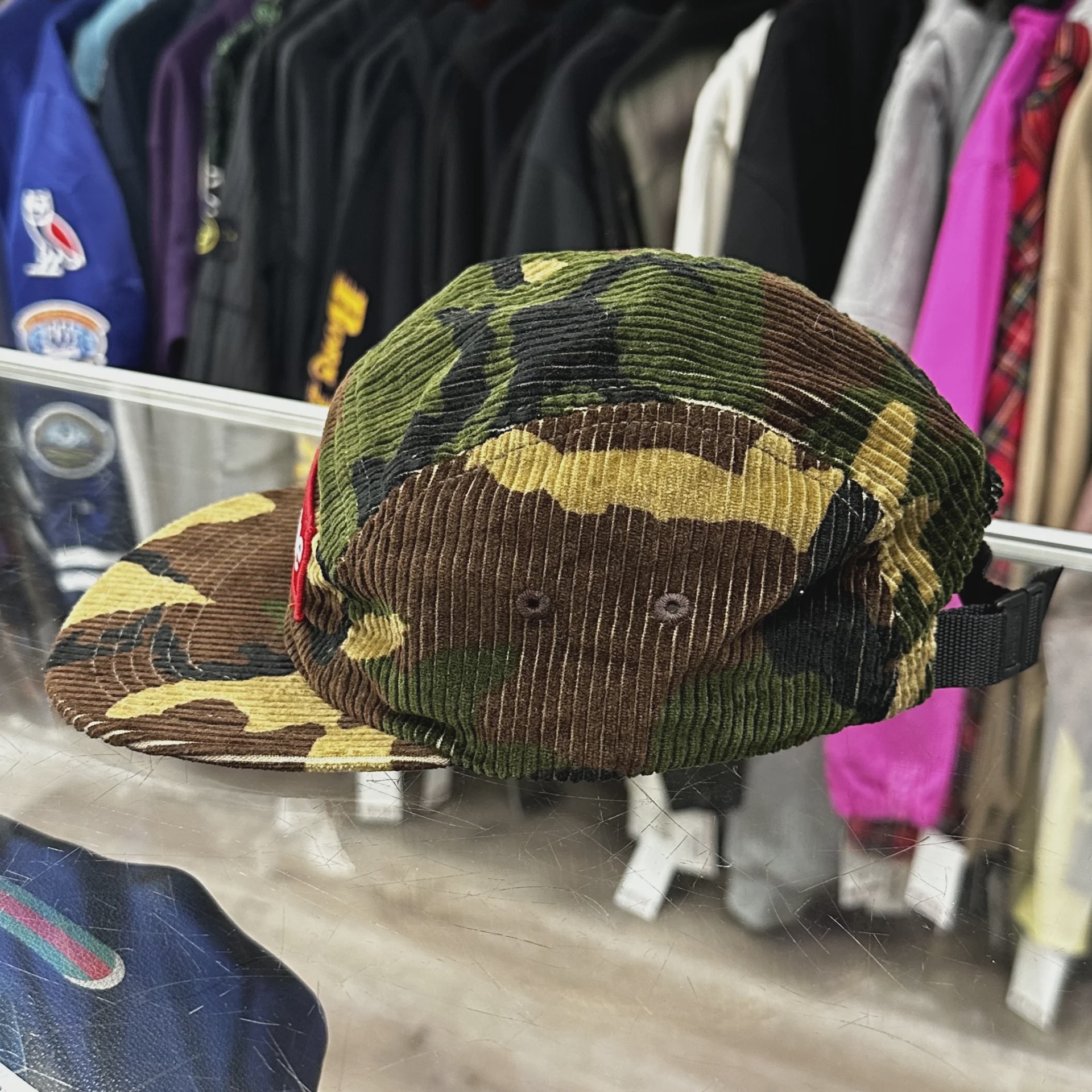 Supreme Camo Corduroy Camp Cap • Brand New [6342] - photo 7