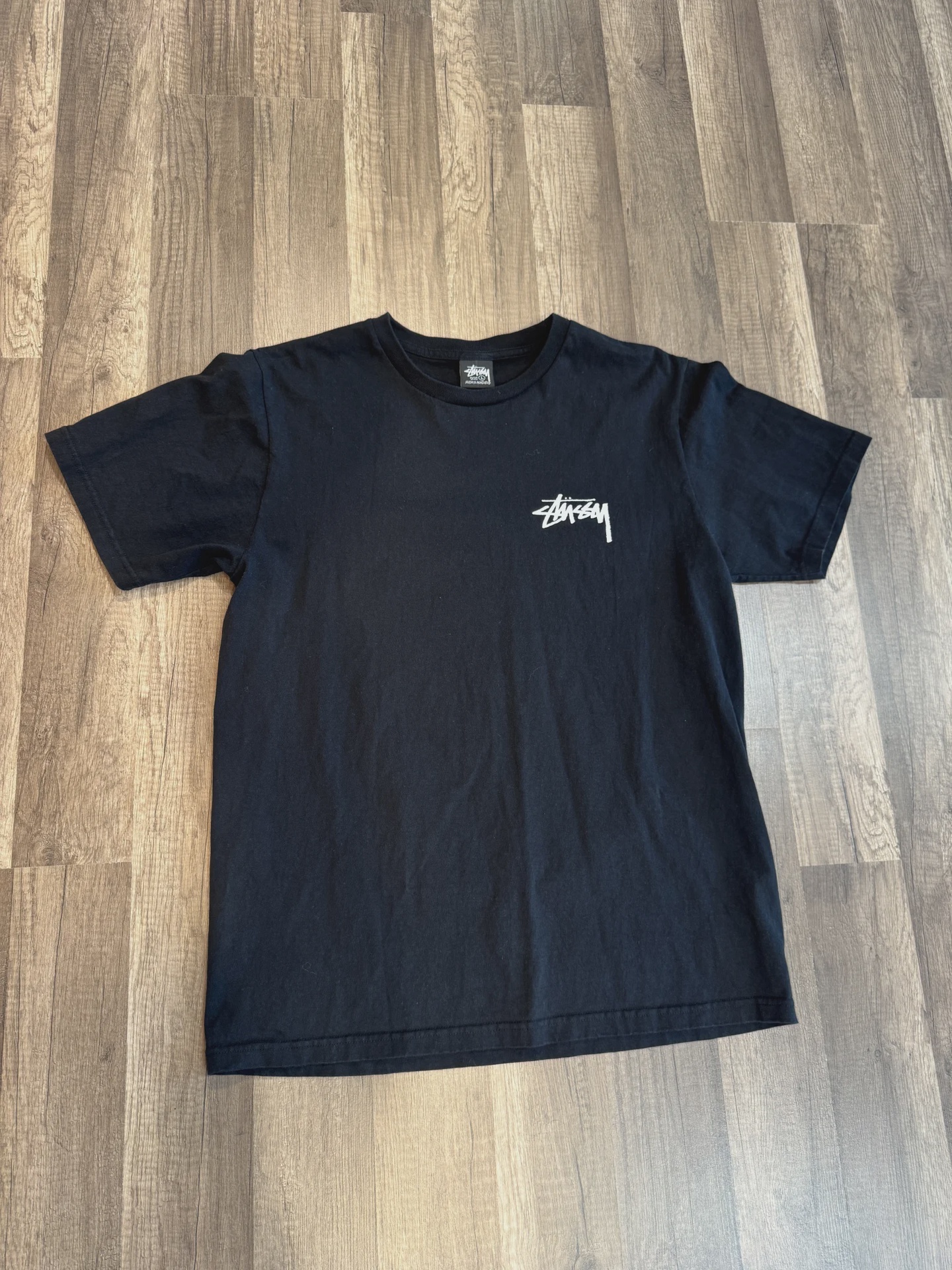 Stussy Stussy Fuzzy Dice Tee Black L - Size L