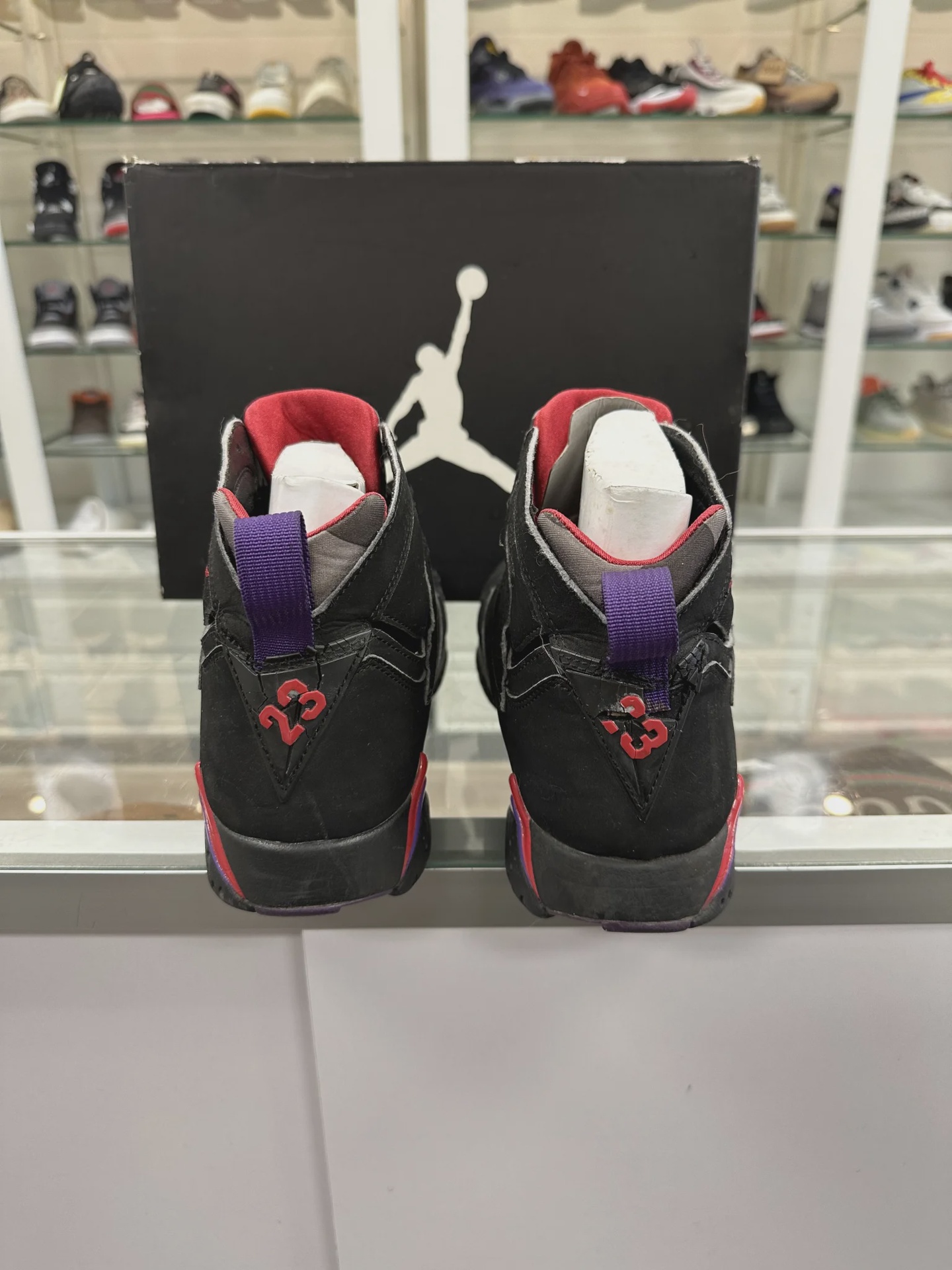 Air Jordan 7 Retro Raptors (2012) HAS SOLE SEPARATION • Pre-Owned [9952] - photo 4