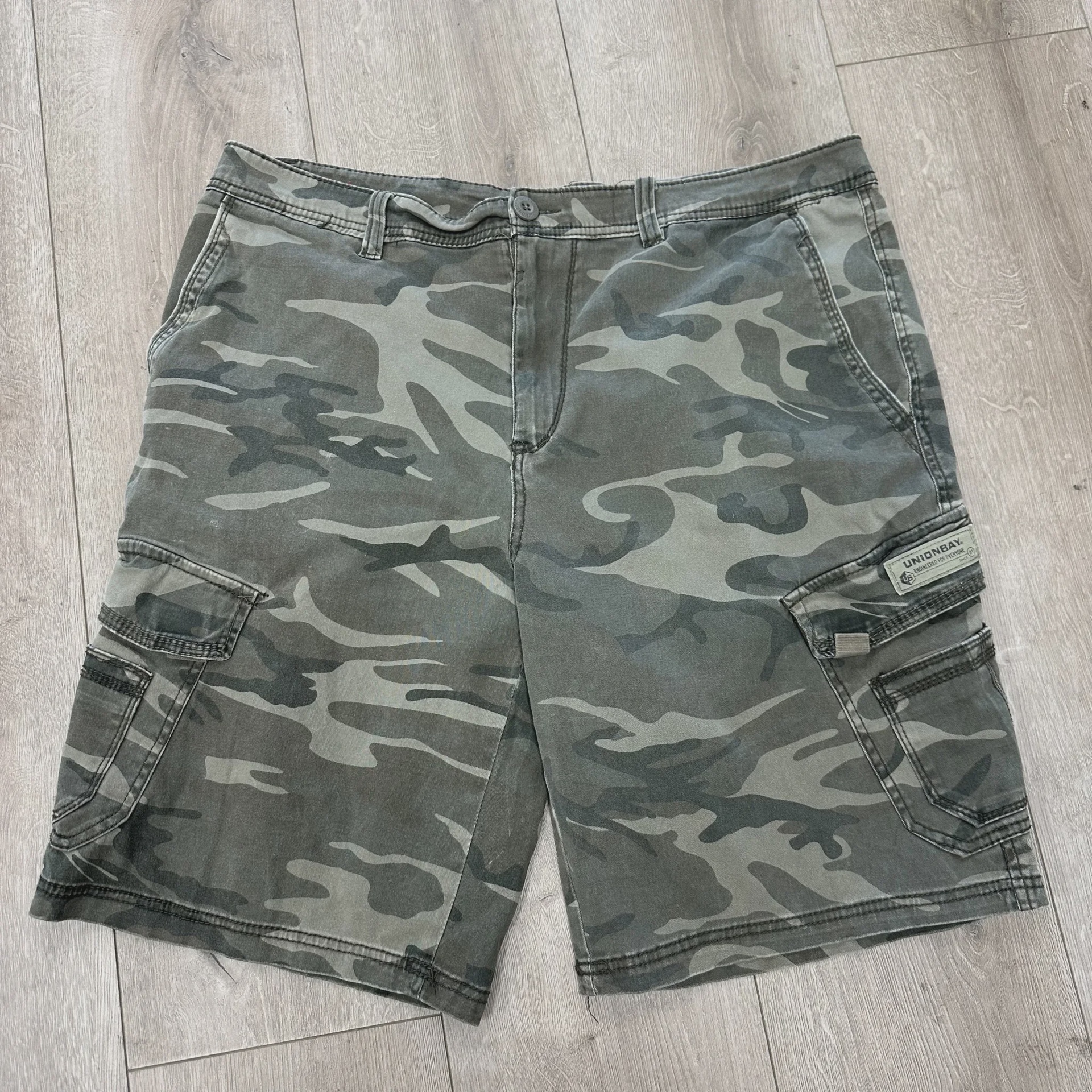 Unionbay Unionbay Men's Camouflage Cargo Shorts - Size 38