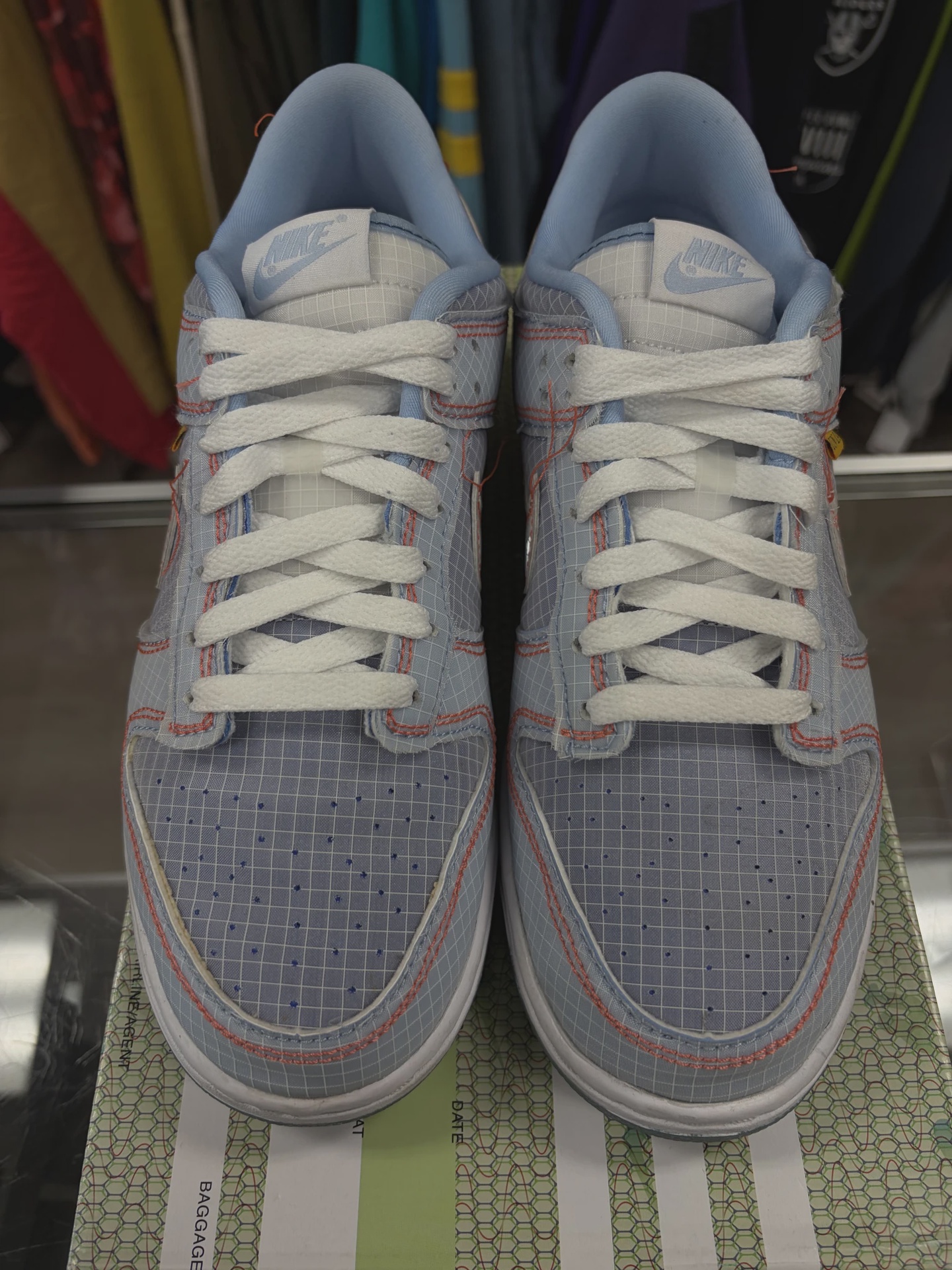 Nike Dunk Low Union Passport Pack Argon • Pre-Owned [6872] 5