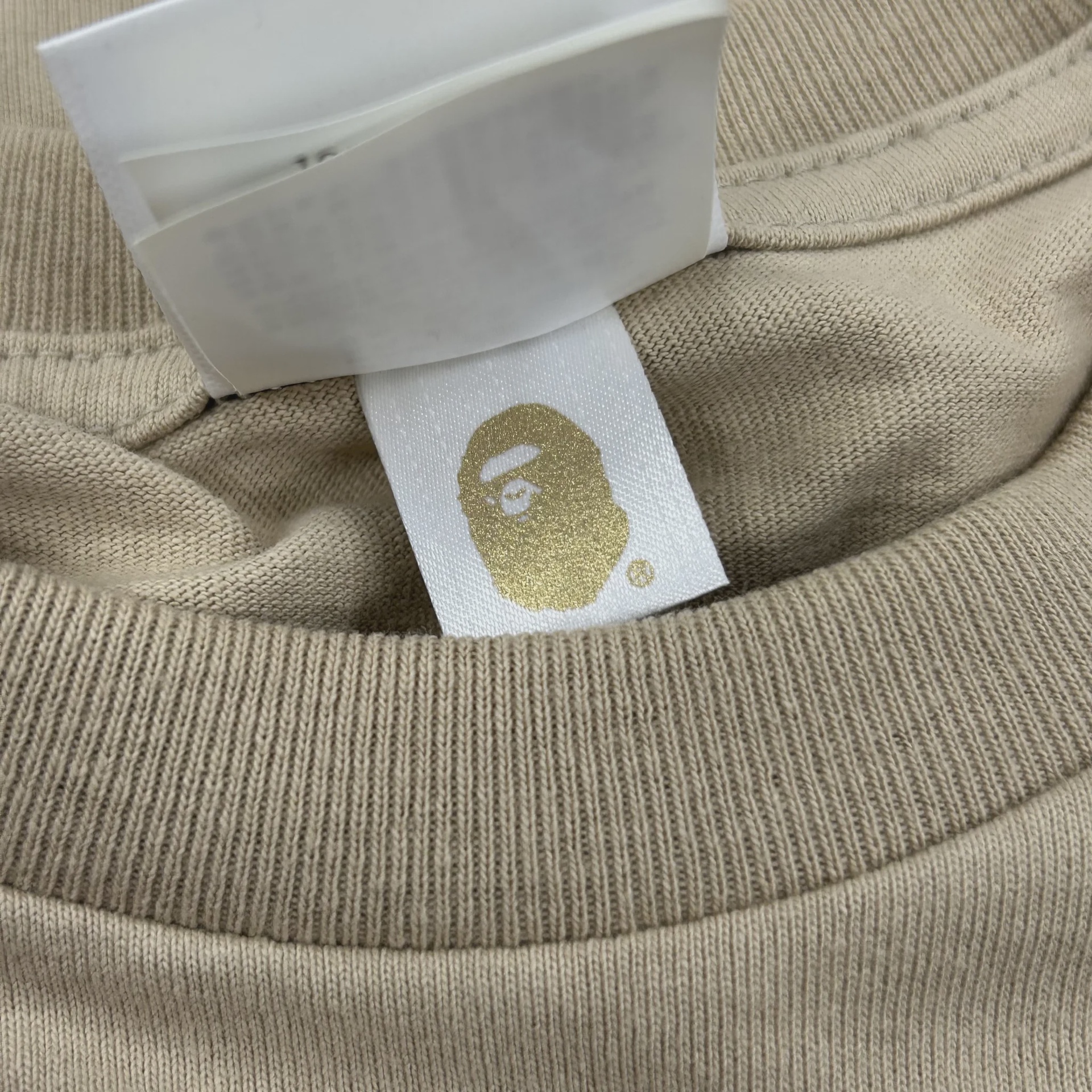 Bape College Logo Tee Brown  • Pre-Owned [3625] - photo 5