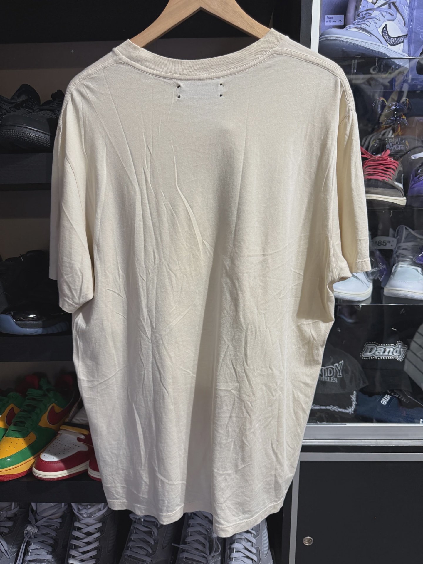 AMIRI Beige Other Materials T-shirt Yellow • Pre-Owned [5558] 2