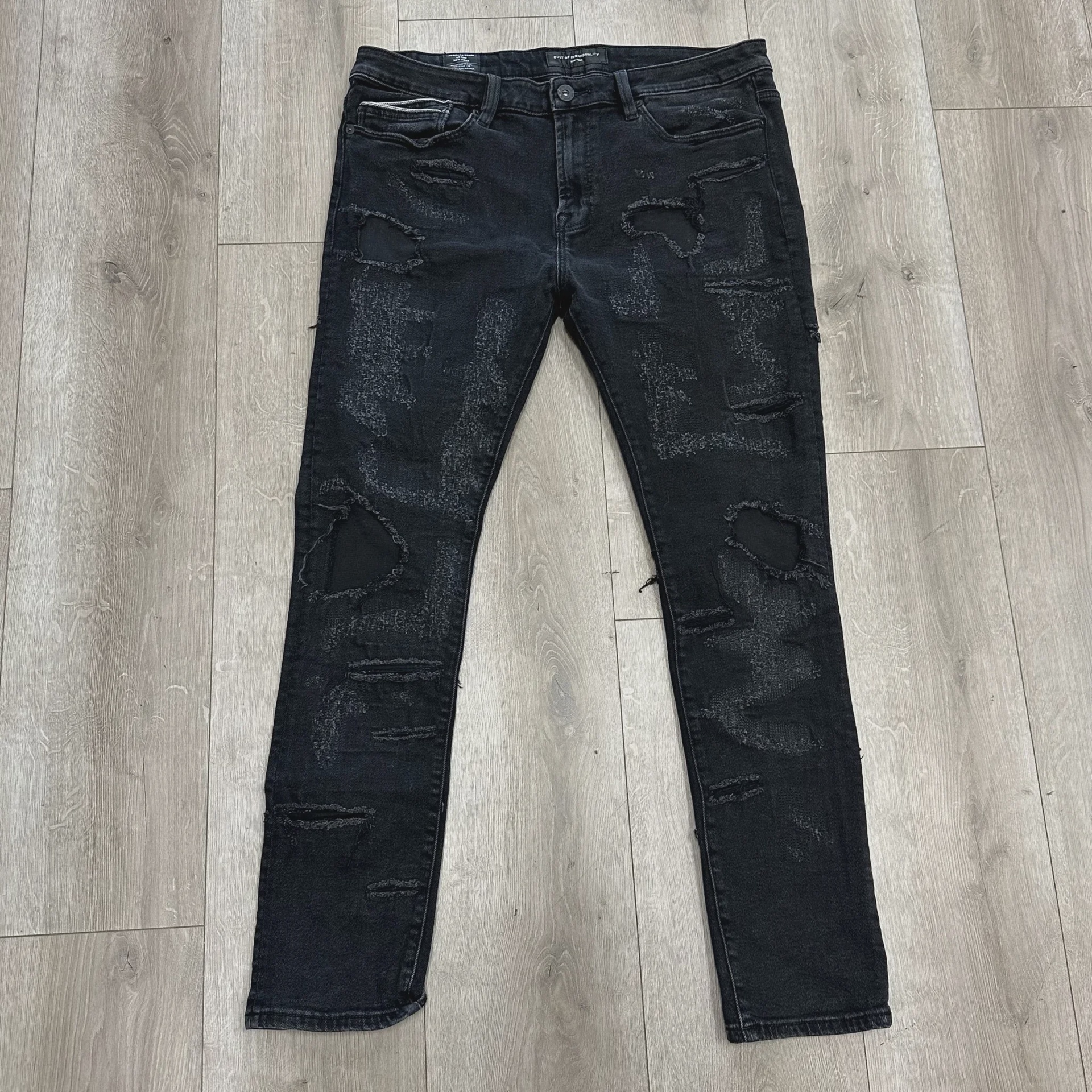 Cult of Individual Jeans Black Skinny • Pre-Owned [7914] - photo 1