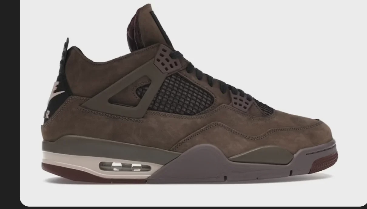 Jordan Jordan 4 Retro SP A Ma Maniére Dark Mocha - Size US M 12