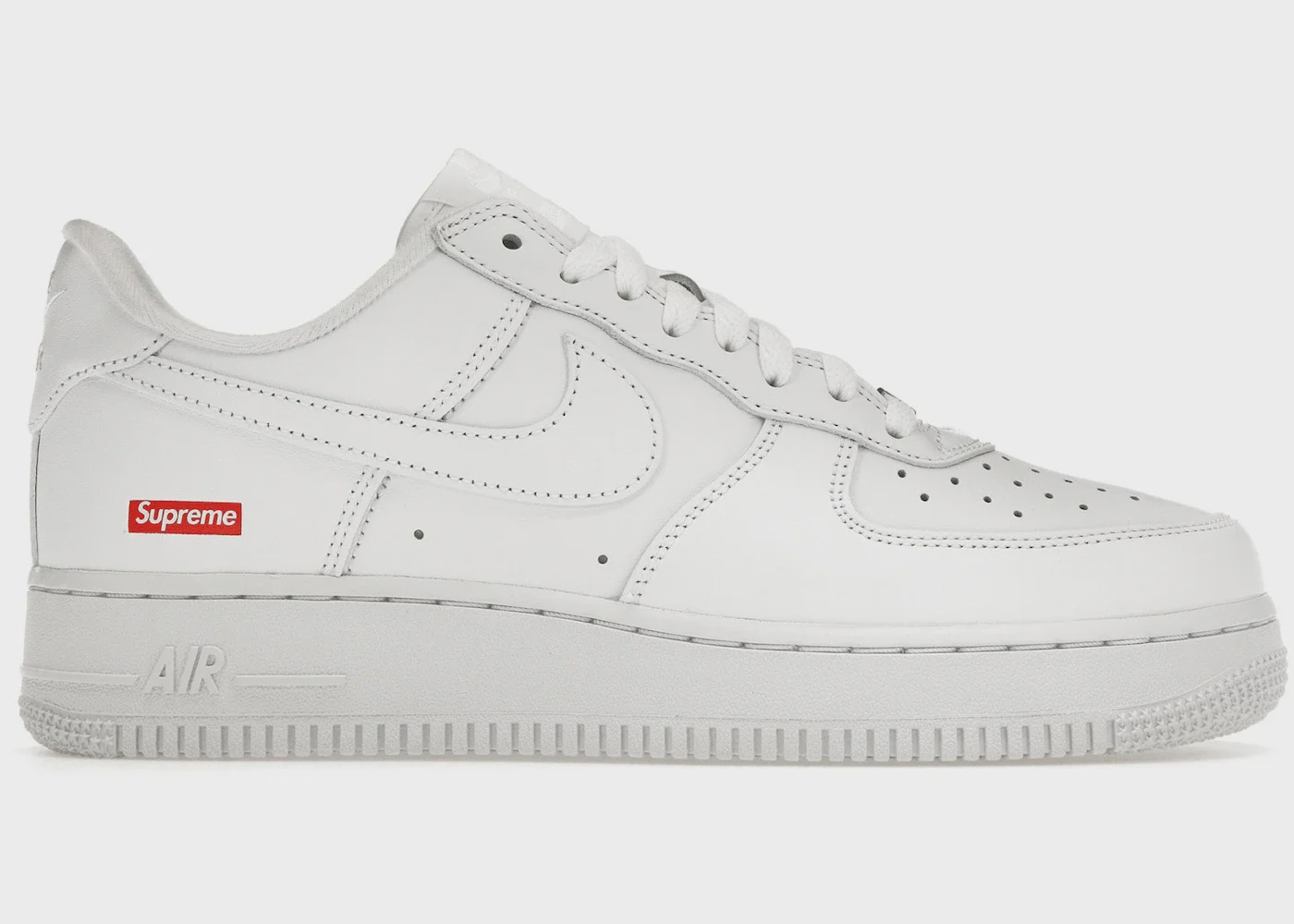 Nike Nike Air Force 1 Low Supreme White - Size US M 10
