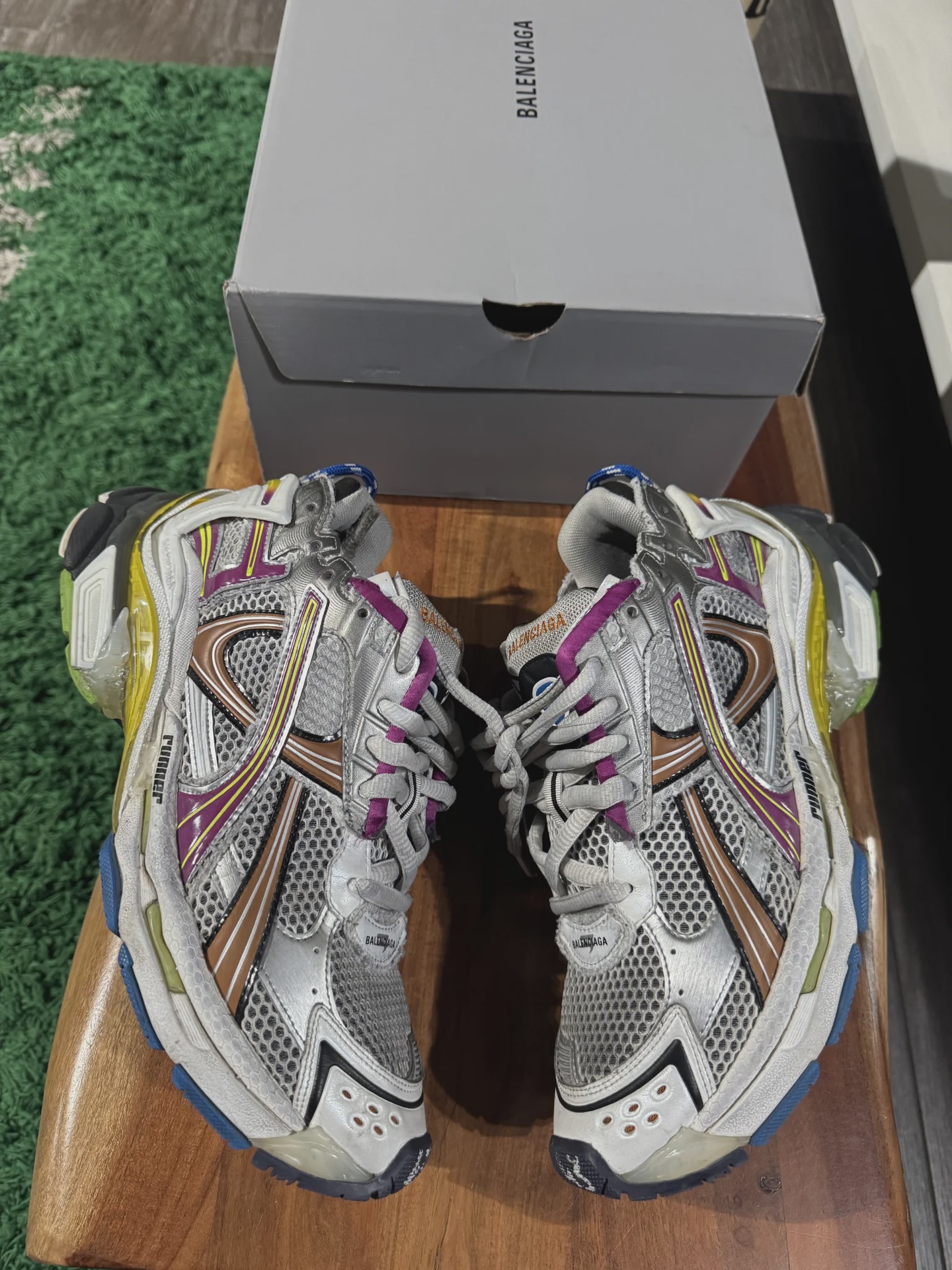 Balenciaga Balenciaga Multi Color Runner - Size US M 10