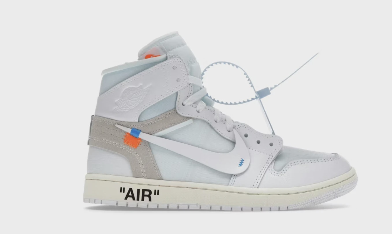 Jordan 1 Retro High Virgil Abloh Archive Alaska  • Brand New [5352]