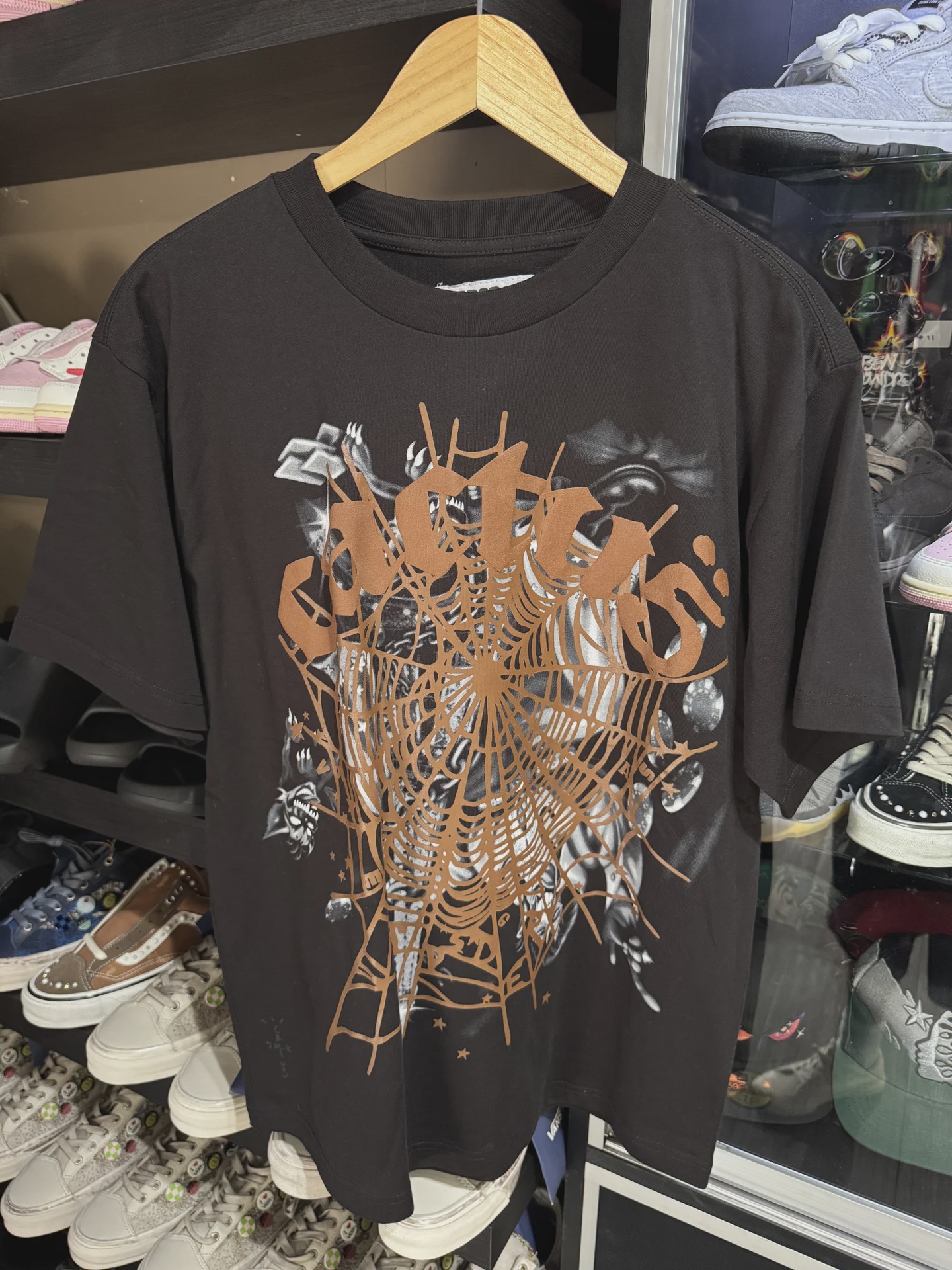 Travis Scott  x Sp5der Days Before Rodeo Tee Black M • Brand New [9731] - photo 1