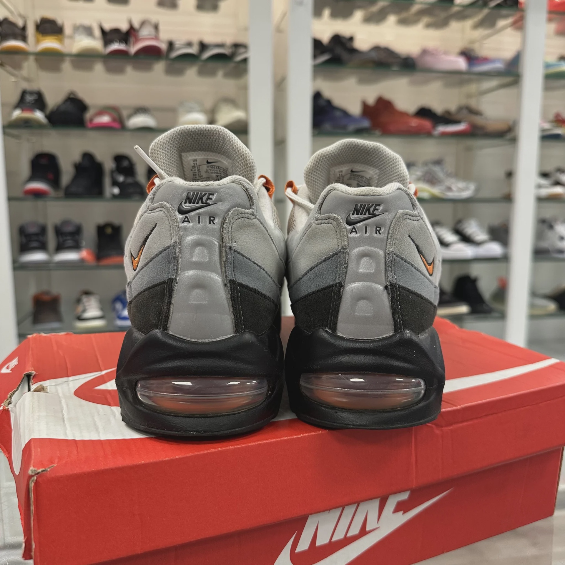 Nike Air Max 95 Original Big Bubble Bright Mandarin 2.0 (2025) • Pre-Owned [6055] - photo 5