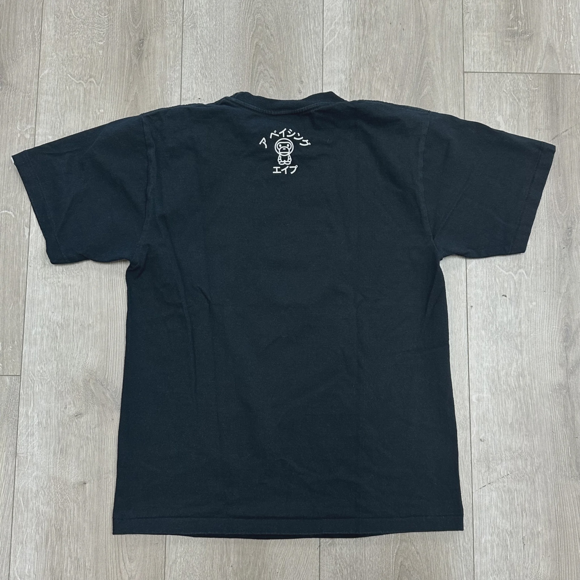 A Bathing Ape (BAPE) Baby Milo Katakana College Tee • Pre-Owned [4150] - photo 5