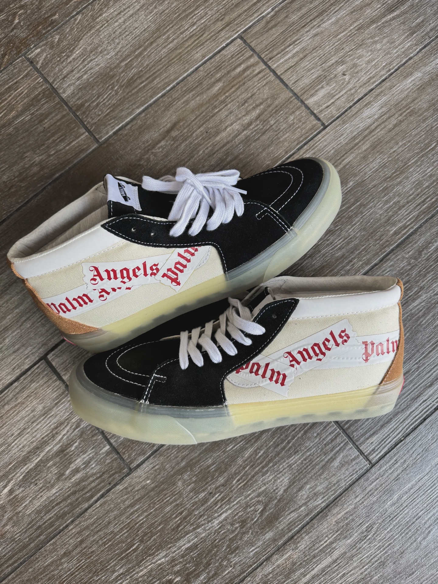 Vans  x Palm Angels Sk8 Mid LX Sneaker Black No Box • Brand New [4540]