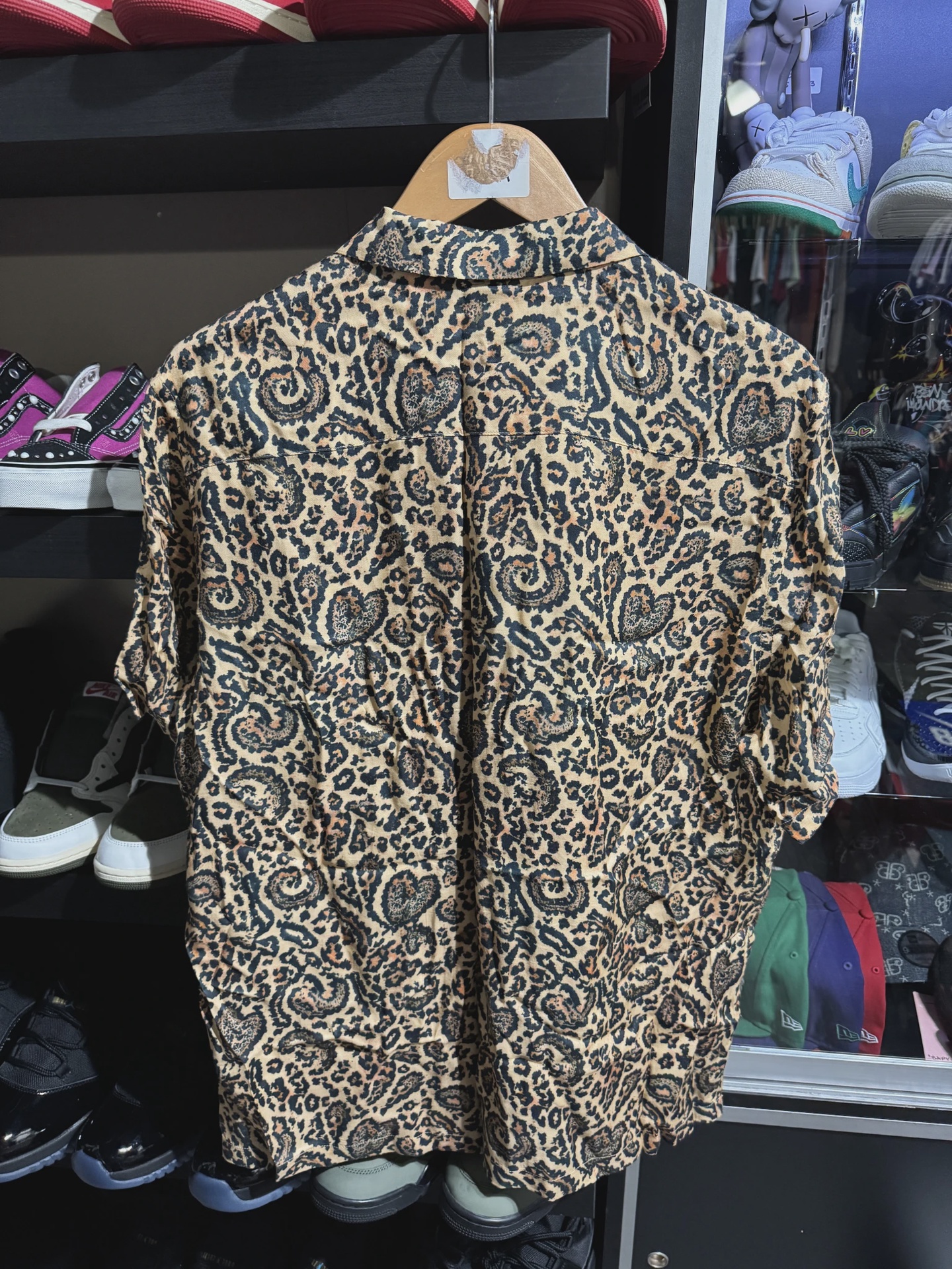 All Saints All Over Print Button Up • Pre-Owned [5448] 2
