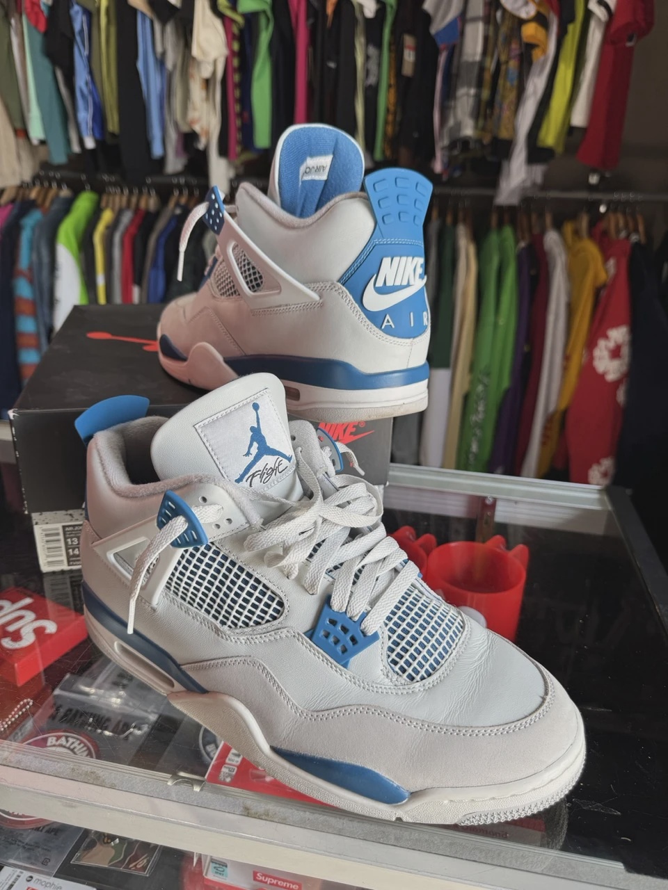 Air Jordan 4 Retro Military Blue (2024) • Pre-Owned [7533]