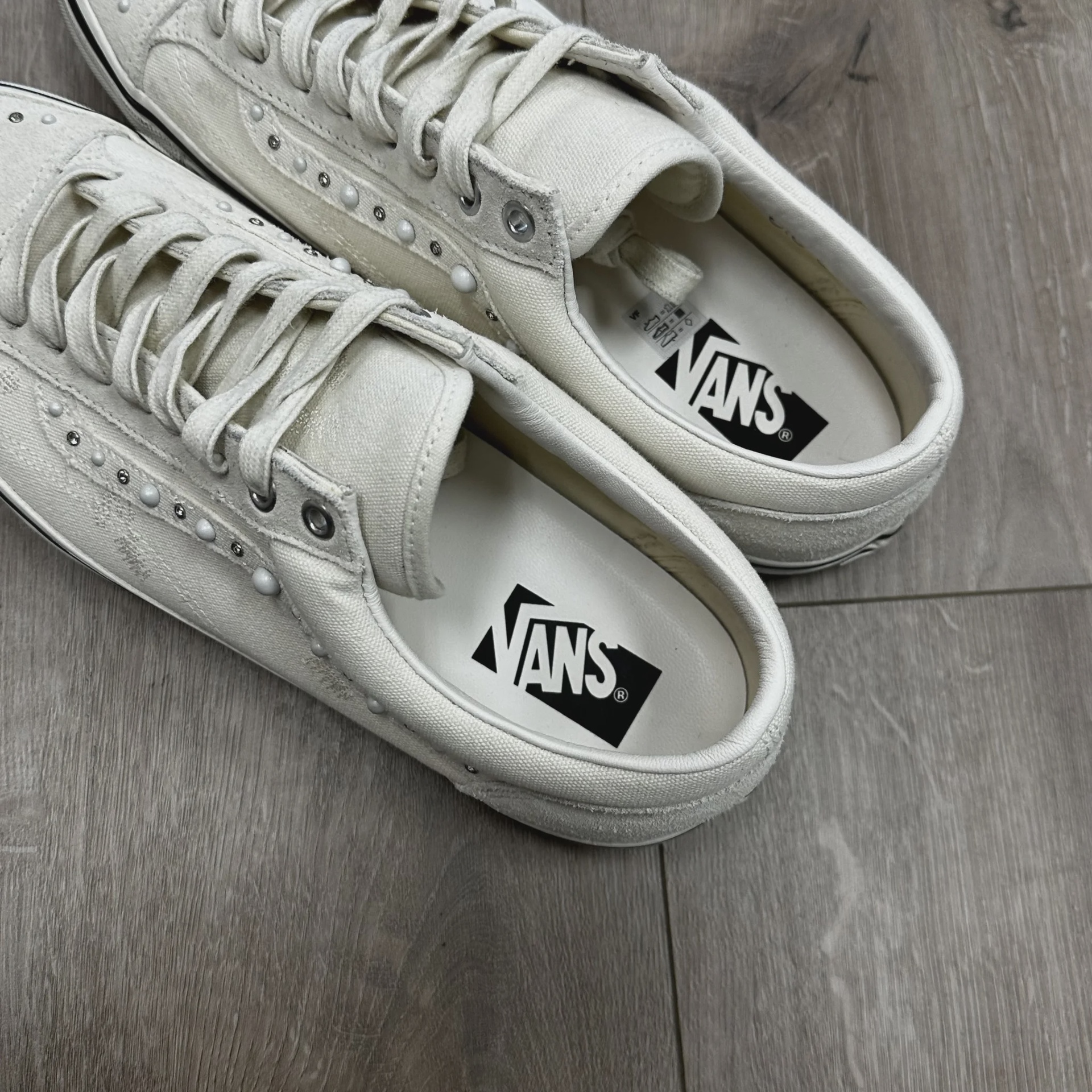 Vans OTW Old Skool 36 Pearlized Pack Marshmallow NO BOX • Pre-Owned [4940] - photo 4