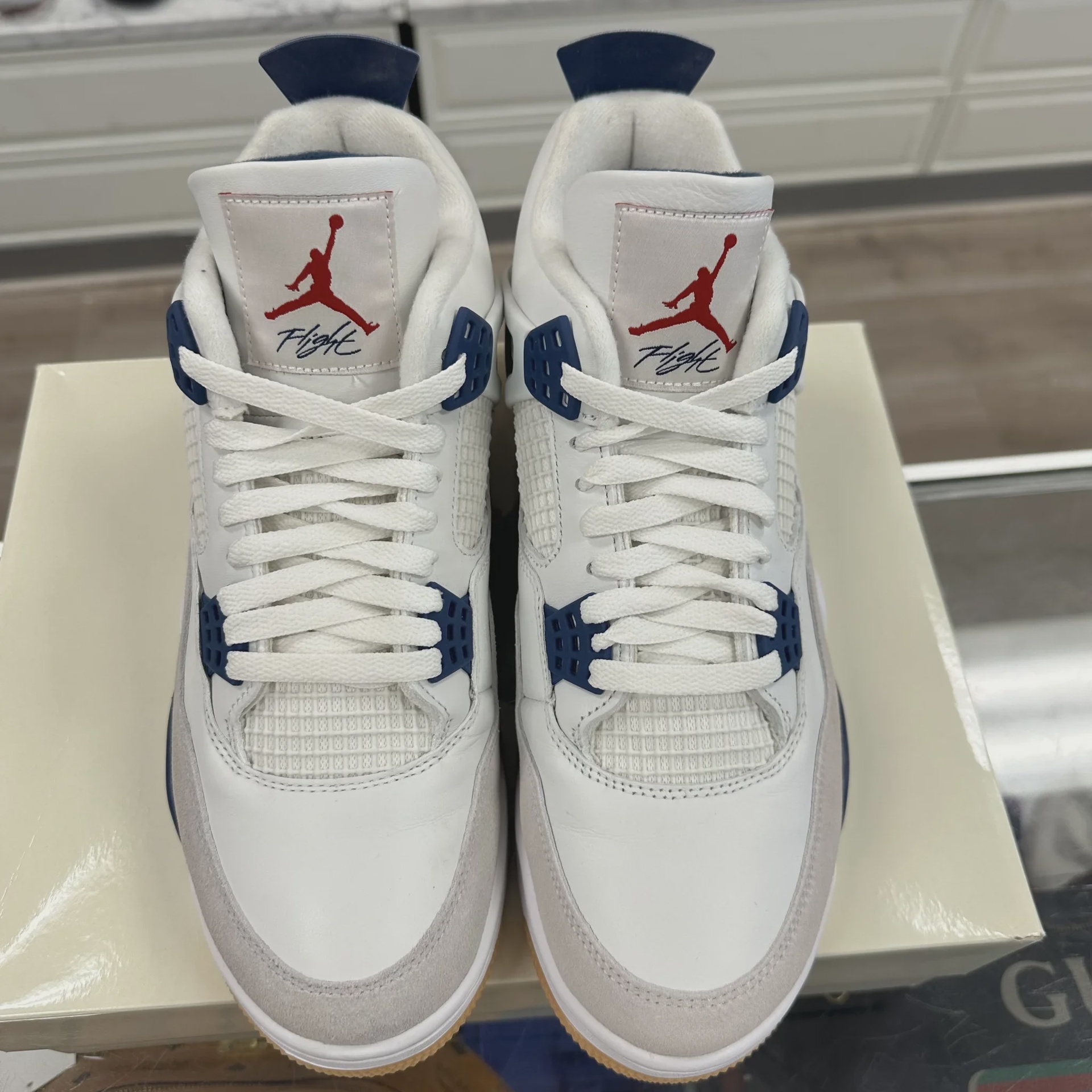 Jordan 4 Retro SB Navy • Pre-Owned [6652] - photo 3